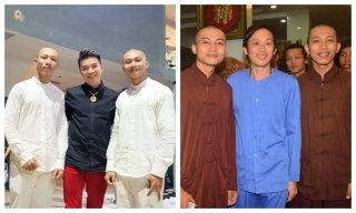 Mạng xã hội lan truyền loạt ảnh Hoài Linh, Đàm Vĩnh Hưng bên cạnh sư thầy Tịnh thất Bồng Lai