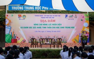 TP Cần Thơ quan tâm chăm sóc sức khỏe tinh thần cho học sinh