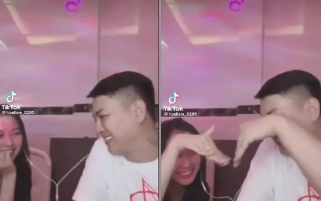Hoài Lâm hiếm hoi livestream cùng bạn gái, còn có hành động tình bể bình