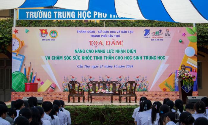 TP Cần Thơ quan tâm chăm sóc sức khỏe tinh thần cho học sinh